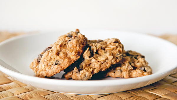 Galletas de avena y chocolate (Oatmeal chocolate cookies)