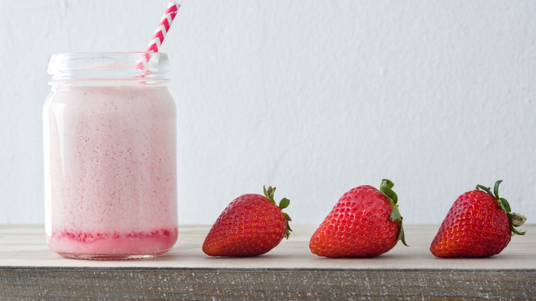 Strawberry Beauty Smoothie ( Batido de Fresas y Colágeno Hidrolizado)