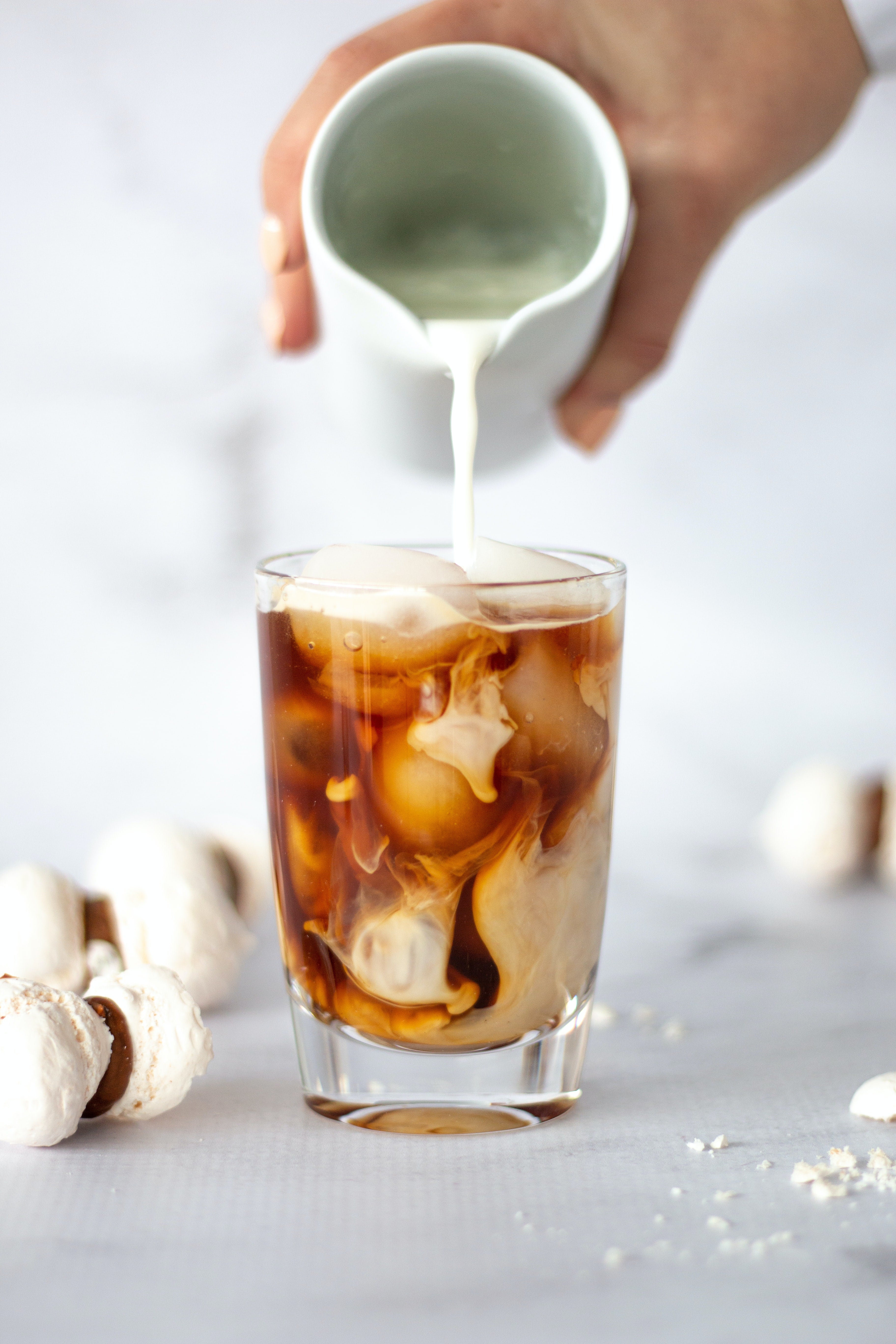 Latte frio + Maca (Iced Maca Latte)