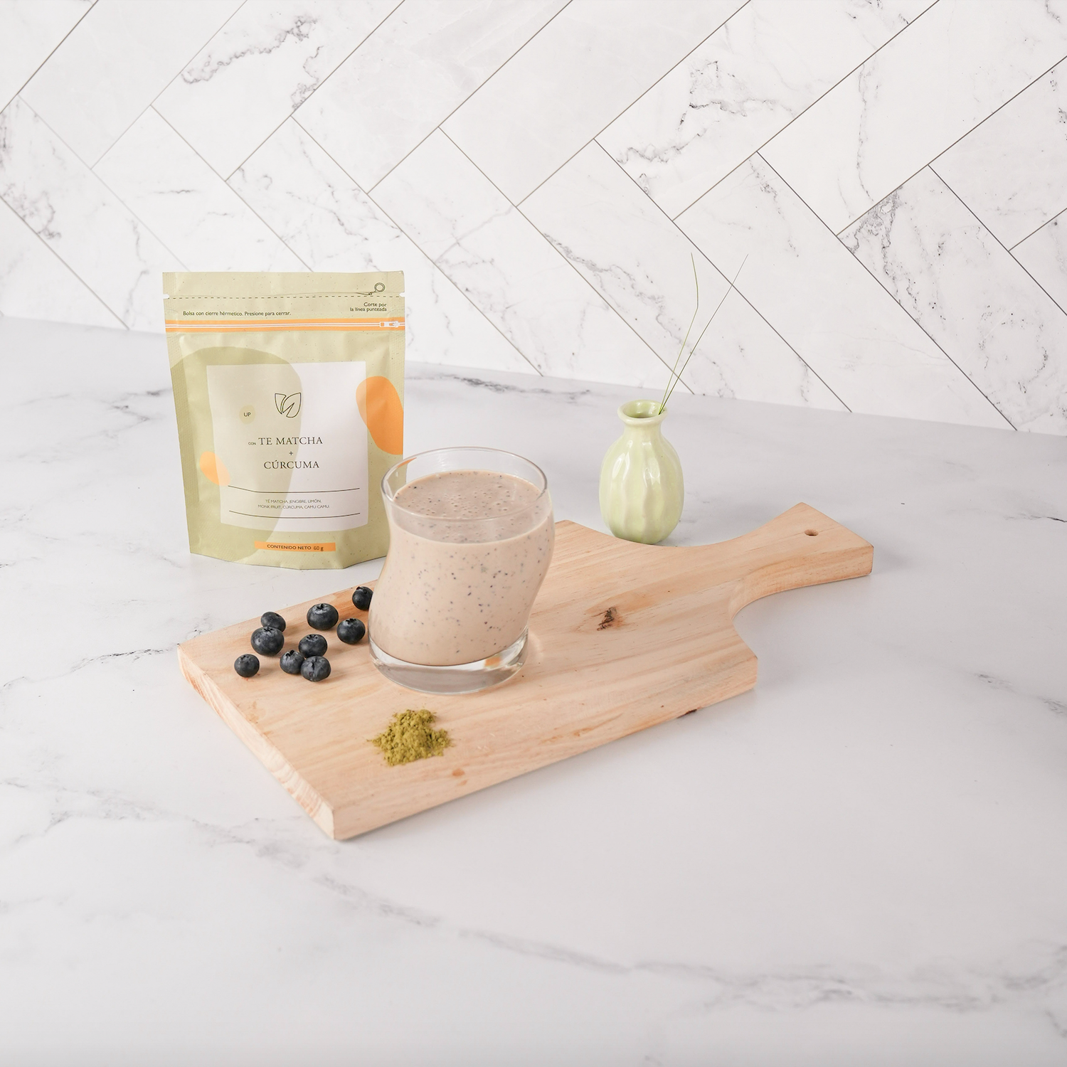 TÉ MATCHA + CÚRCUMA 60 GR